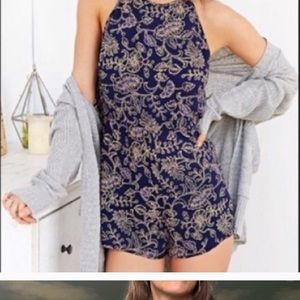 Brand new Urban Outfitters backless romper